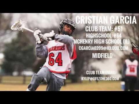 Video of Cristian Garcia 2019 Lacrosse Highlights