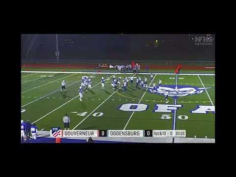 Video of 8th grade passing/rushing highlights 