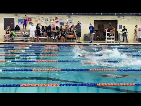 Video of Sydney DeLapp at SCACs 100 Free