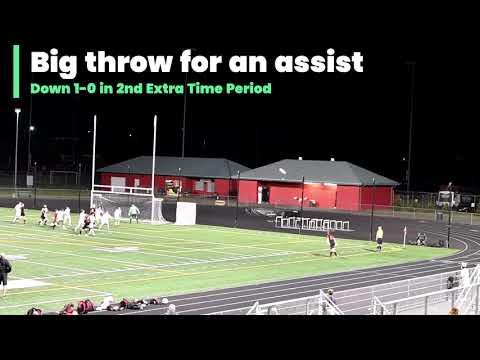 Video of TJ D'Onofrio: Throw-In for assist to tie game