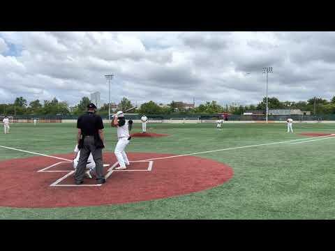 Video of WWBA Northeast Qualifier, 10 for 18, .556 AVG, 1.267 OPS, 4 R, 1 RBI