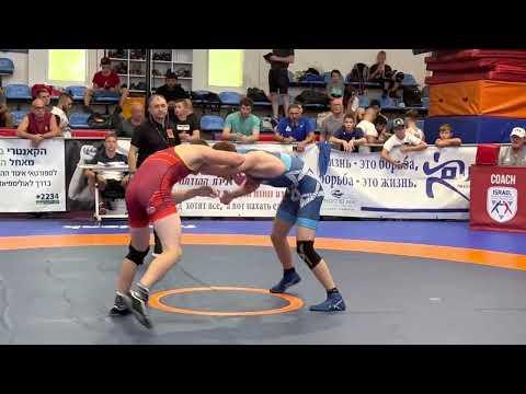 Video of Max Parnis Wrestling for Gold - Maccabi Games - July 2022