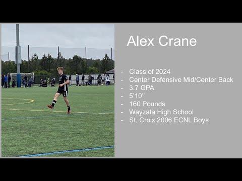 Video of Alex Crane 2024 Spring Highlights