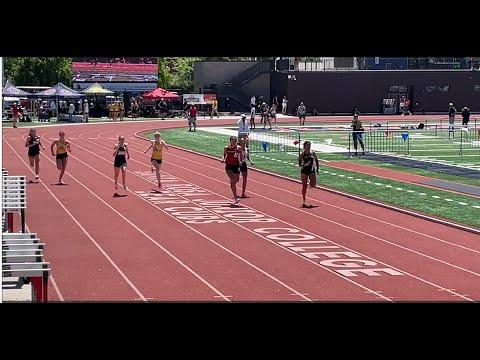 Video of Sicily PR's and takes 2nd in 2023 NCS Redwood Area Meet