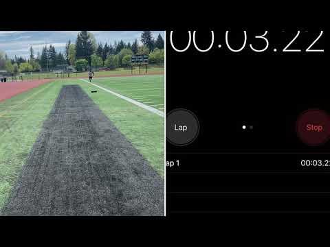 Video of 60 yard dash 6.97