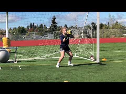 Video of Hannah Grimes GK Training/Skills session