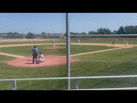 Video of Cael Throwout at 2nd Base