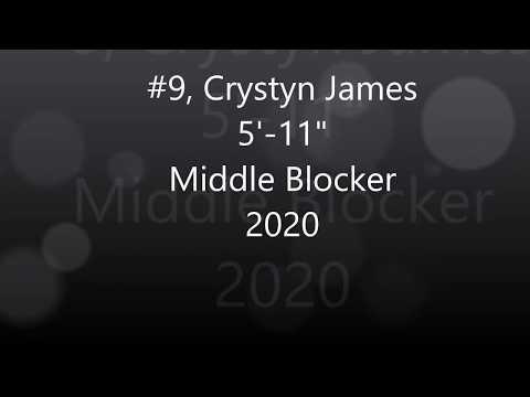 Video of #9, Crystyn James, 5'-11", MB 2020 (2017-18 Year)