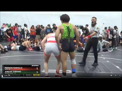 Video of Jordan Soriano vs Pierson Manville (Olympic Duals)