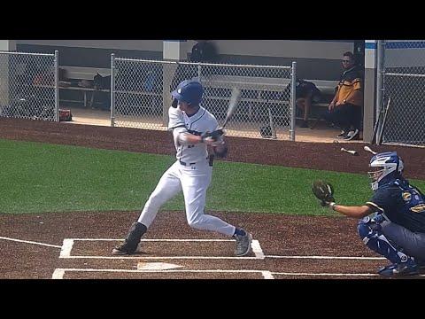 Video of Oppo Swings May 2023. Jasper Adelman 6'3 185lbs, OF/1B, IMG Academy Class of 2023