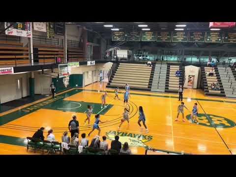 Video of Bethan Wallace #3 Jamestown CC JayHawks - 10 Point Performance vs Sheridan College 2023-24