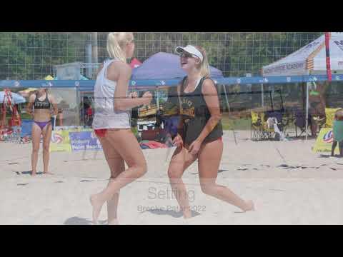 Video of Brooke Pater 2022 Beach Volleyball Highlight Video