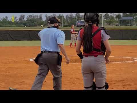 Video of Pitching against Lennard High School