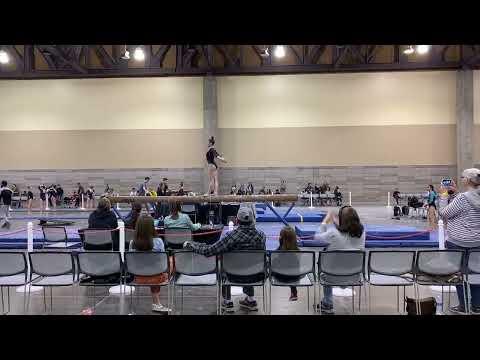 Video of Level 8 Perfect 10.0 on Beam