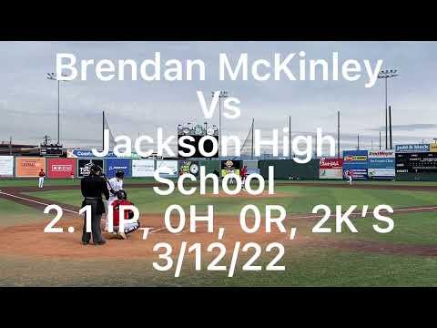 Video of March 12, 2022. 2.1 IP, 0 Hits, 0 Runs, 2 K, 0 BB.  SV.