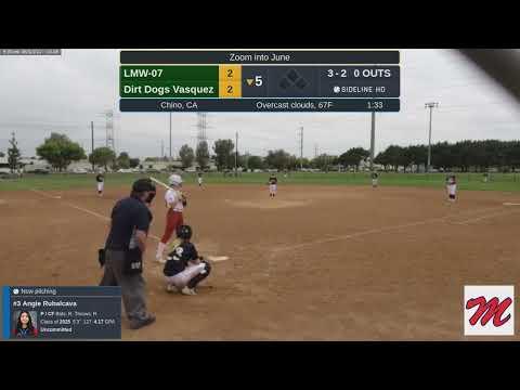 Video of Diving catch in right field 