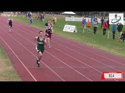 Video of MV Invite 800 Meter Race (53:05-56:05)