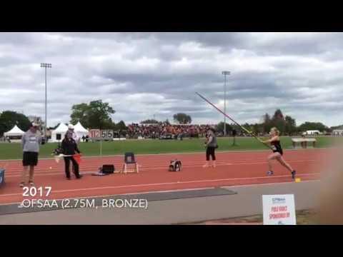 Video of Justine Hodson's Pole Vault Highlights