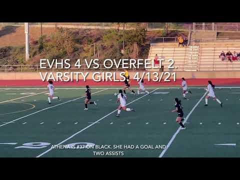 Video of High School Varsity Girls Soccer | Highlight Video - Evergreen Valley vs Overfelt