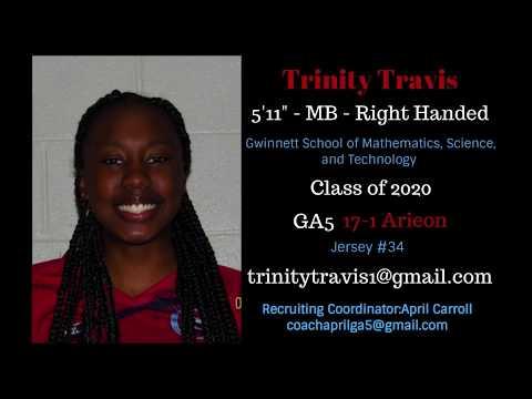 Video of Trinity Travis Volleyball Highlights Southern Dream 2019