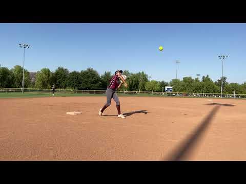 Video of 2023 Leila Valentine 3B/OF/1B Softball Skills Video