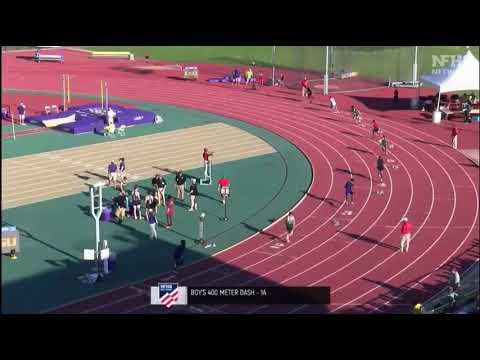 Video of 2021 Louisiana State Meet, 1A Boys 400m dash