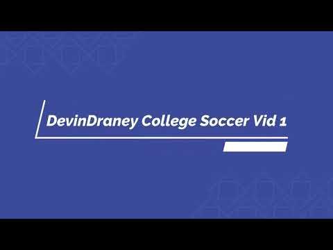 Video of DevinDraneyCollegeSoccerVid1