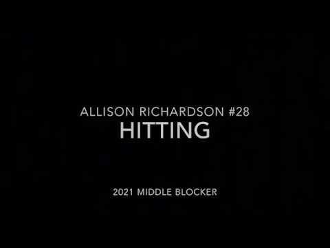 Video of Allison Richardson Hitting - Epic United VB Club