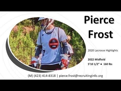 Video of Pierce Frost 2022 Midfielder ‘20 Summer Highlights 