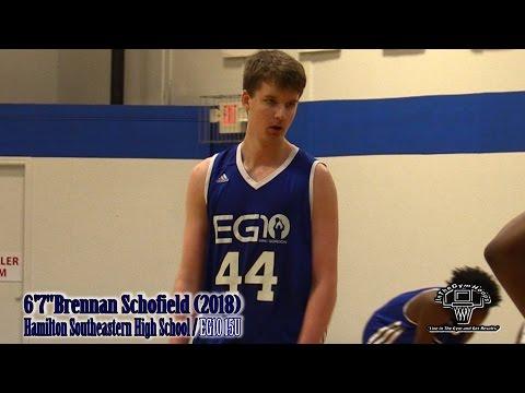 Video of 6'8" Brennan Schofield AAU Spring Highlights