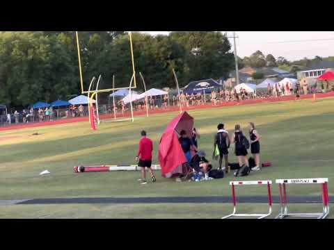 Video of 300m Hurdle PR