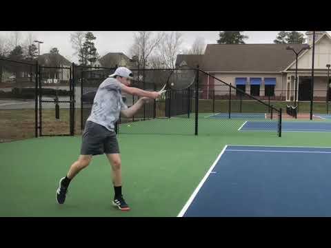 Video of Garret Matthews June Tennis Recruiting Video