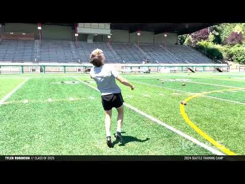 Video of Kohls Kicking Camp Seattle 2024