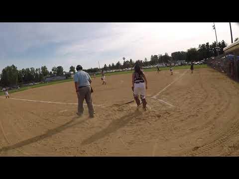 Video of Nevaeh Shoemake Double to Left