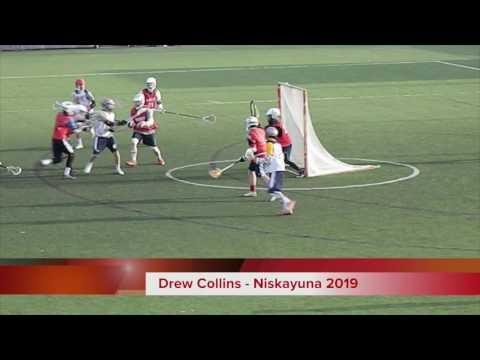 Video of Drew Collins 2019 Attackman Spring Highlights