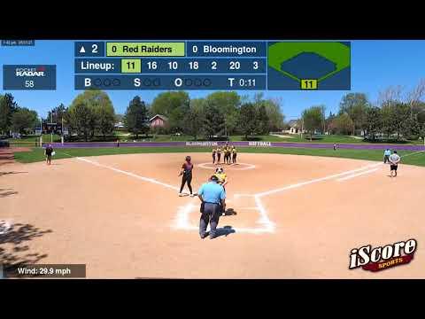 Video of Bloomington vs. Huntley - 20Ks in 9 innings