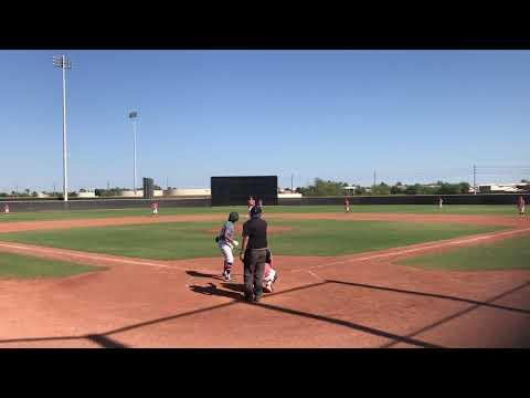 Video of Chris Hitting at the Arizona fall Classic 