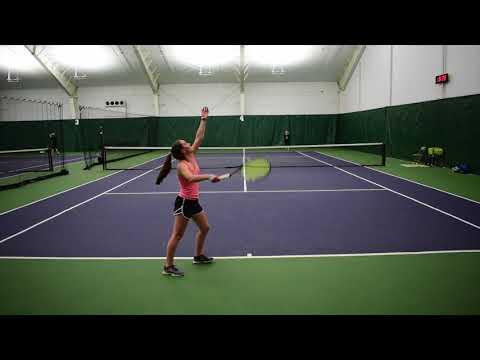 Video of Jillian Niedzialowski's Tennis Video for College Coaches