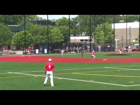 Video of Throwing out the runner at 2nd v King School 5222021