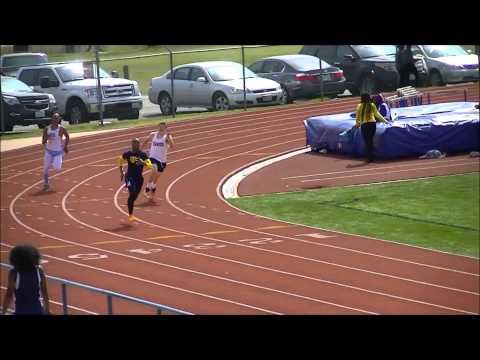 Video of Jamel - Pflugerville High School Track and Field Meet (3/7/15) 200m 21.62