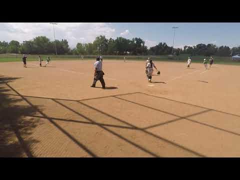 Video of Shayna Grossman hits a double w/1 RBI in extra inning, vs Impact Gold Whitehurst, 16A RMFGA Showcase 7/26/2020