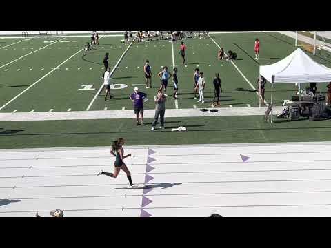 Video of Jordyn Thomas 400m Lane 5, Baseline League Prelims held at Rancho Cucamonga HS