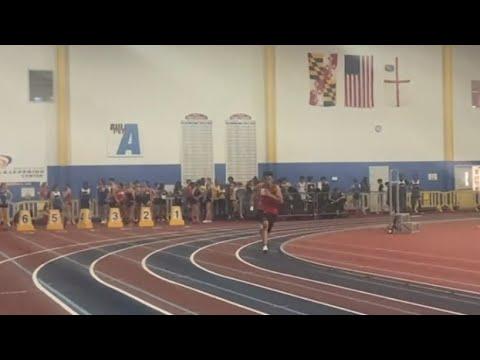 Video of 4x200m indoor track meet Jan 19 2023