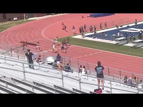 Video of 200m District Prelims 21.98