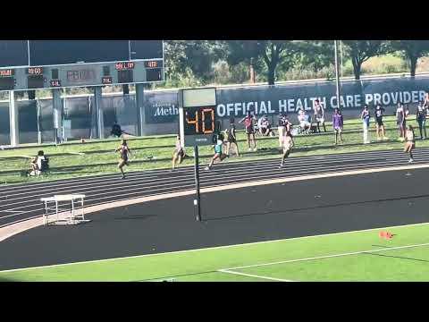 Video of Zariah Castaneda 200 meters 25.17