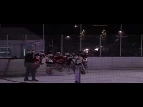 Video of #11 Outside Ice Rink Full Shift & Goal