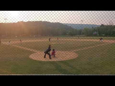 Video of Double play Catcher Josef Sneathen #19 