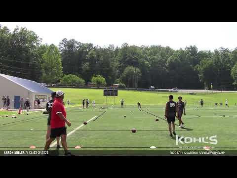 Video of 4.5 Star kicker. Kohls National Scholarship Camp 2022