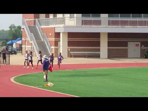 Video of Anchor Leg 2023 AAU Gulf District H Town Hurricanes Girls 15-16 4x100 Relay