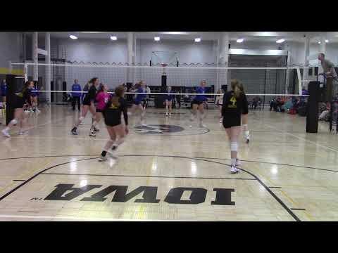 Video of Emma Porter #4 - Setter - Iowa Rockets 17-1, 2020